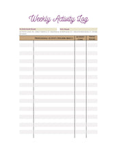 Load image into Gallery viewer, Inspire the Aspired Weekly Planner
